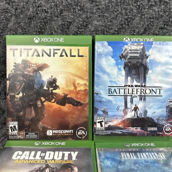 Xbox One Game Lot Of 8 Call Of Duty Final Fantasy Star Wars Some Sealed - Picture 2 of 7